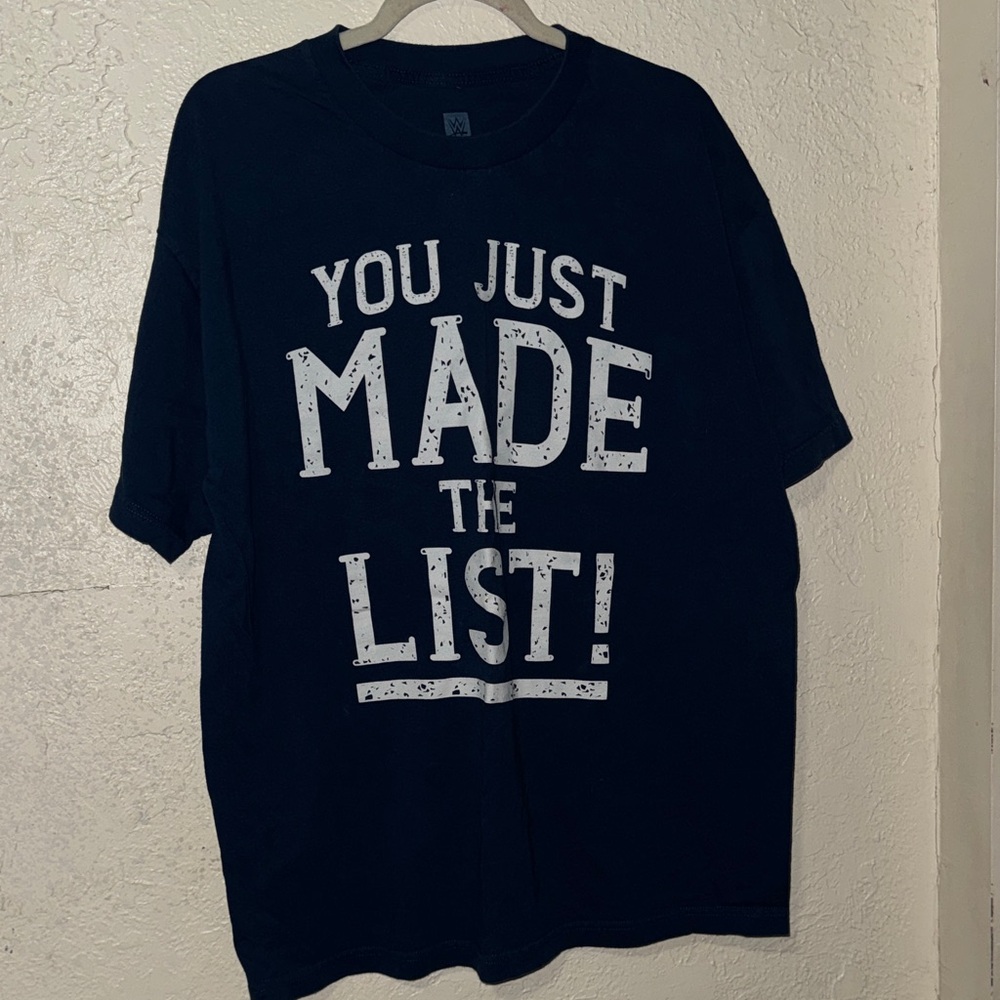 WWE Chris Jericho ‘You Just Made The List' T-Shirt XL